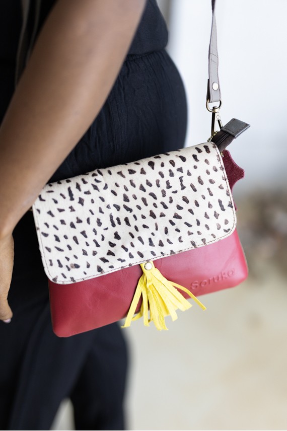 Bolso Soruka Lily Crossbody Animal Print Leopardo