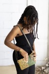 Bolso Soruka Miranda Verde Oliva Animal Print Topos