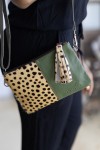 Bolso Miranda Soruka Animal Print Leopardo Naranja