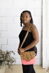 Bolso Miranda Soruka Animal Print Leopardo Naranja