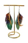 Pendientes Pluma Feathers Silver