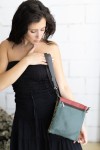 Bolso Robin 4 en 1 Soruka Piel Reciclada Animal Print Leopardo