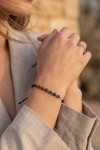 Pulsera Macramé Chakras Brown