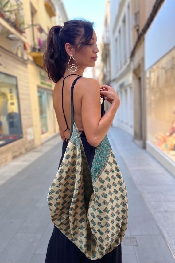 Bolso de tela Hobo Pattern