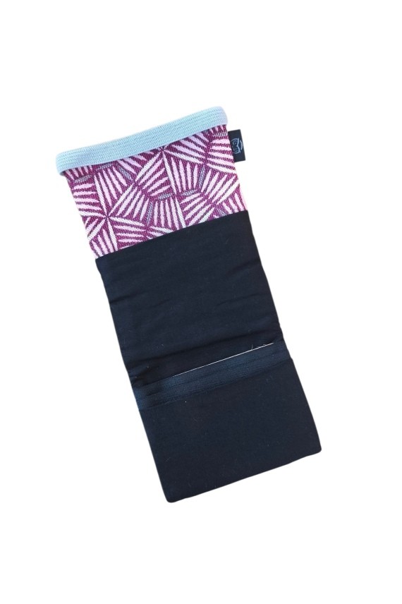 Monedero de Algodón Estampado Floral