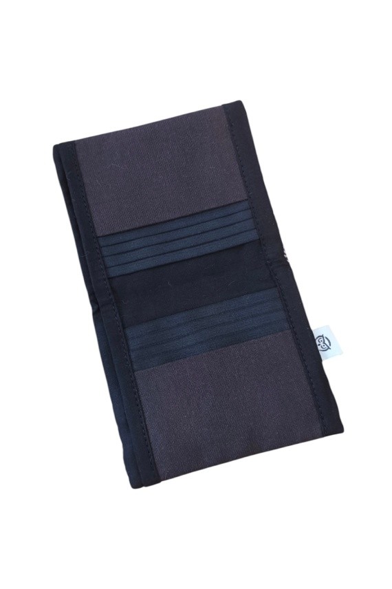 Cartera de Algodón Estampado Étnico