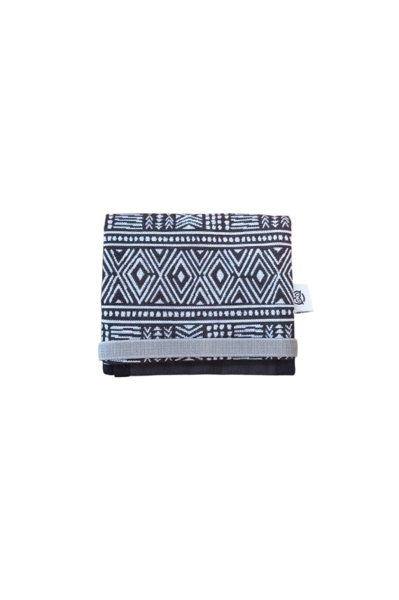Cartera de Algodón Estampado Étnico