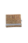 Cartera de Algodón Estampado Étnico
