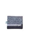 Cartera de Algodón Estampado Étnico