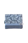 Cartera de Algodón Estampado Floral