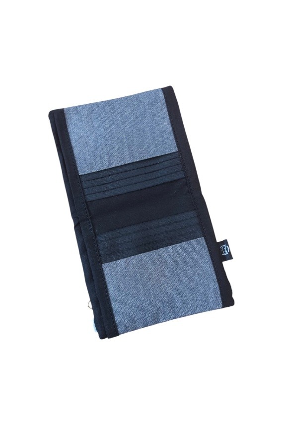 Cartera de Algodón Estampado Floral
