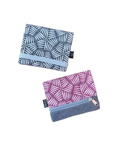Cartera de Algodón Estampado Floral