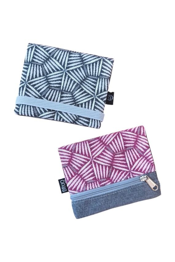Cartera de Algodón Estampado Floral