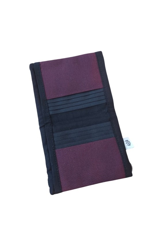 Cartera de Algodón Estampado Étnico Abstracto