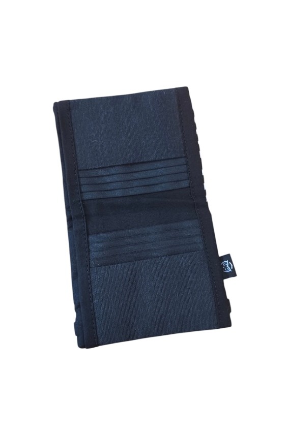 Cartera de Algodón Estampado Cebra