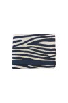 Cartera de Algodón Estampado Cebra