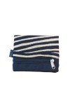 Cartera de Algodón Estampado Cebra