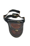 Riñonera Piel Trenzada Cierre Twist Lock Fez