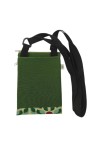 Bolso Porta Móvil Jacquard Floral Geométrico Artesanal
