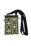 Bolso Porta Móvil Jacquard Étnico Artesanal