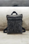 Mochila Jacquard Geométrica Artesanal Rombo