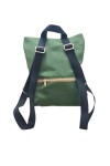 Mochila Jacquard Floral Geométrica Artesanal