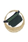 Riñonera Jacquard Ondas Orgánicas