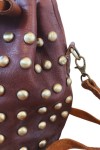 Bolso Piel Tachuelas Nora