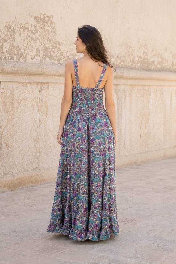 Vestido Princesa Poliester Sari
