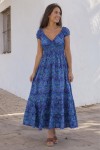 Vestido Largo Algodón Tie Dye