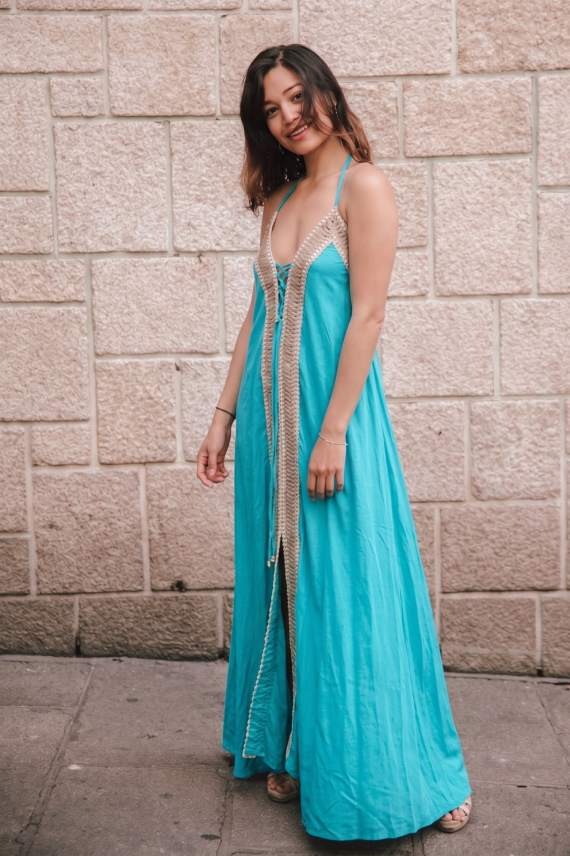 Vestido Raye Bambula