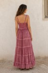 Vestido Largo Algodón Tie Dye