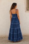 Vestido Largo Algodón Tie Dye