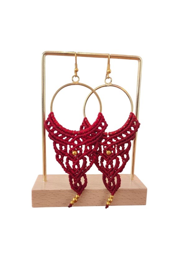 Pendientes Boho Macramé Soul