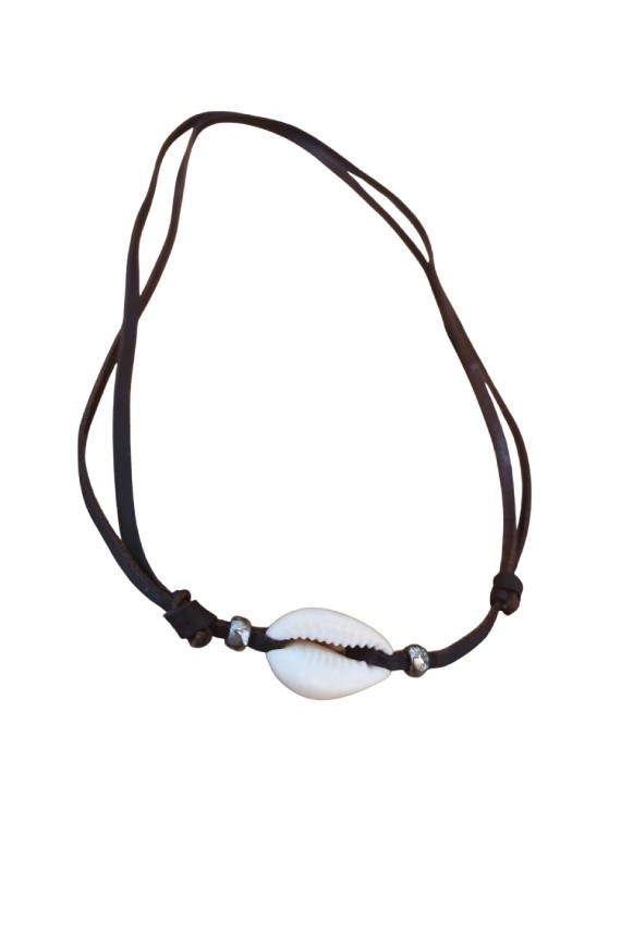 Collar Cauri Cuero Tanjeh