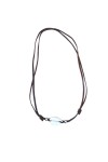 Collar Cauri Cuero Tanjeh
