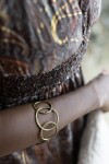 Pulsera Boho Círculos Entrelazados