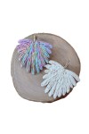 Pendientes Artesanales Fibra Natural Palmera