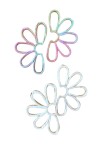 Pendientes Artesanales Fibra Natural Margarita