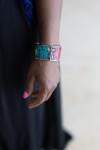 Brazalete Rígido Mosaico Artesanal