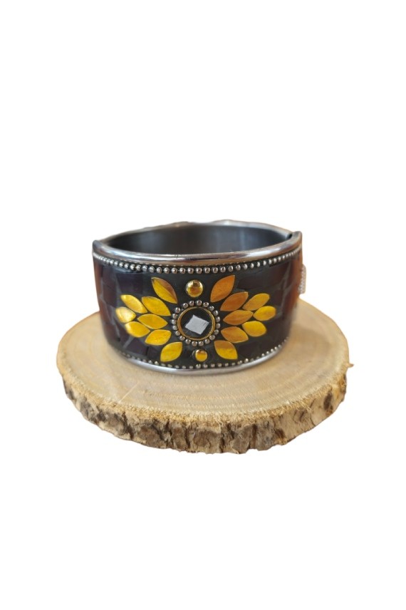 Brazalete Rígido Mosaico Artesanal