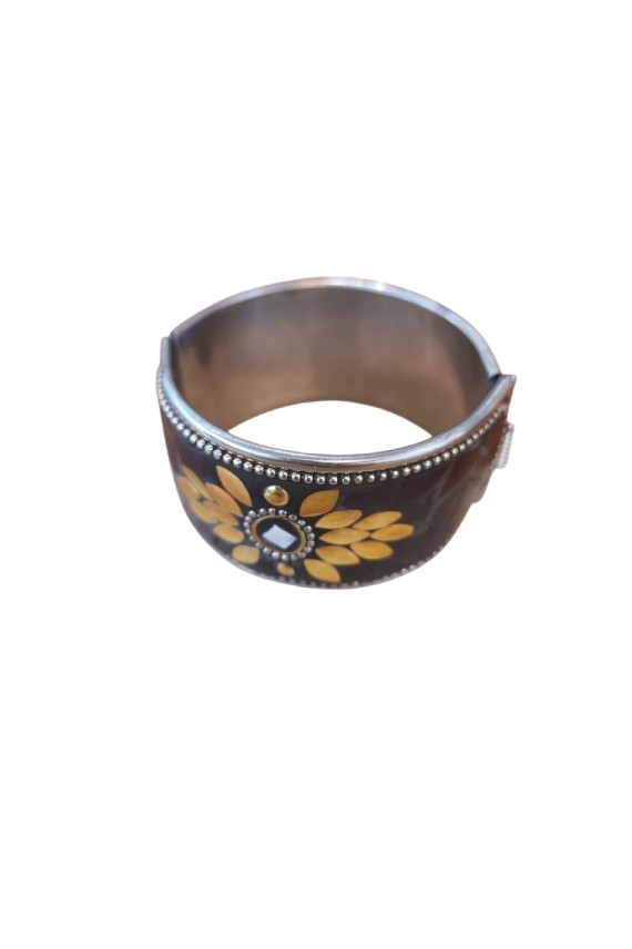 Brazalete Rígido Mosaico Artesanal