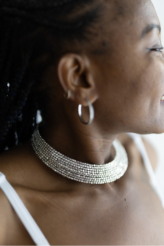 Choker de Cuentas Multihilera