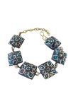 Pulsera con Piedra Natural Mosaico Tibet