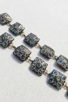 Brazalete Semirrígido con Espejos y Cuentas