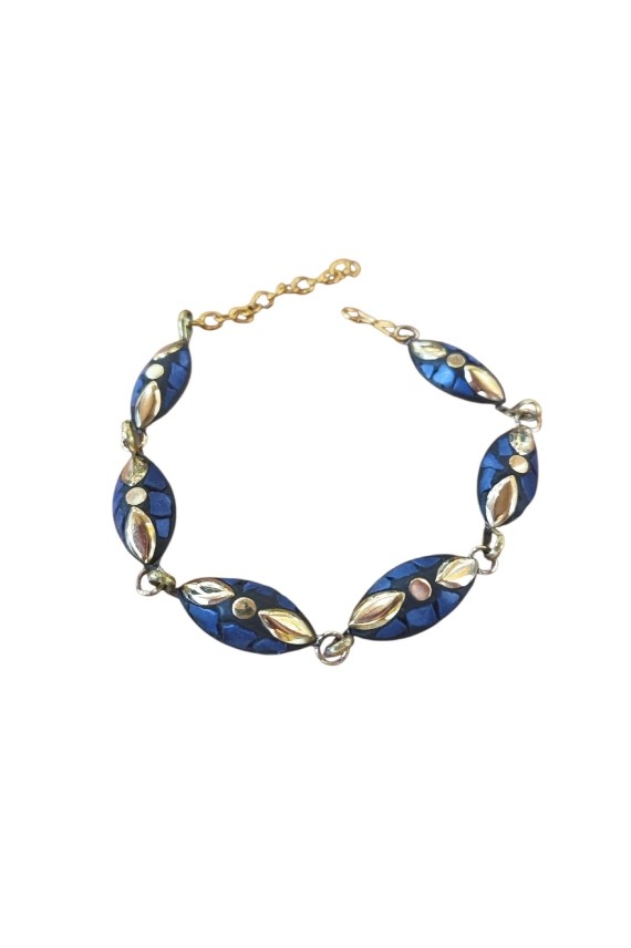 Pulsera con Piedra Natural Lapis