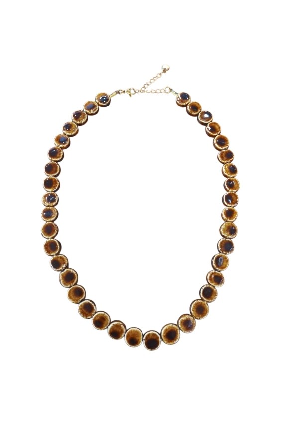 Collar Lúa de Cerámica
