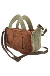 Bolso de Rafia Trenzada Nudos Boho