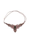 Collar de Macramé con Piedra Natural