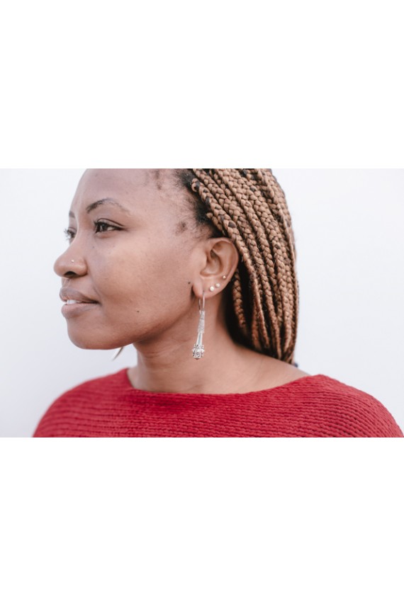 Pendientes Somada Plata India Pendientes Somada Plata India